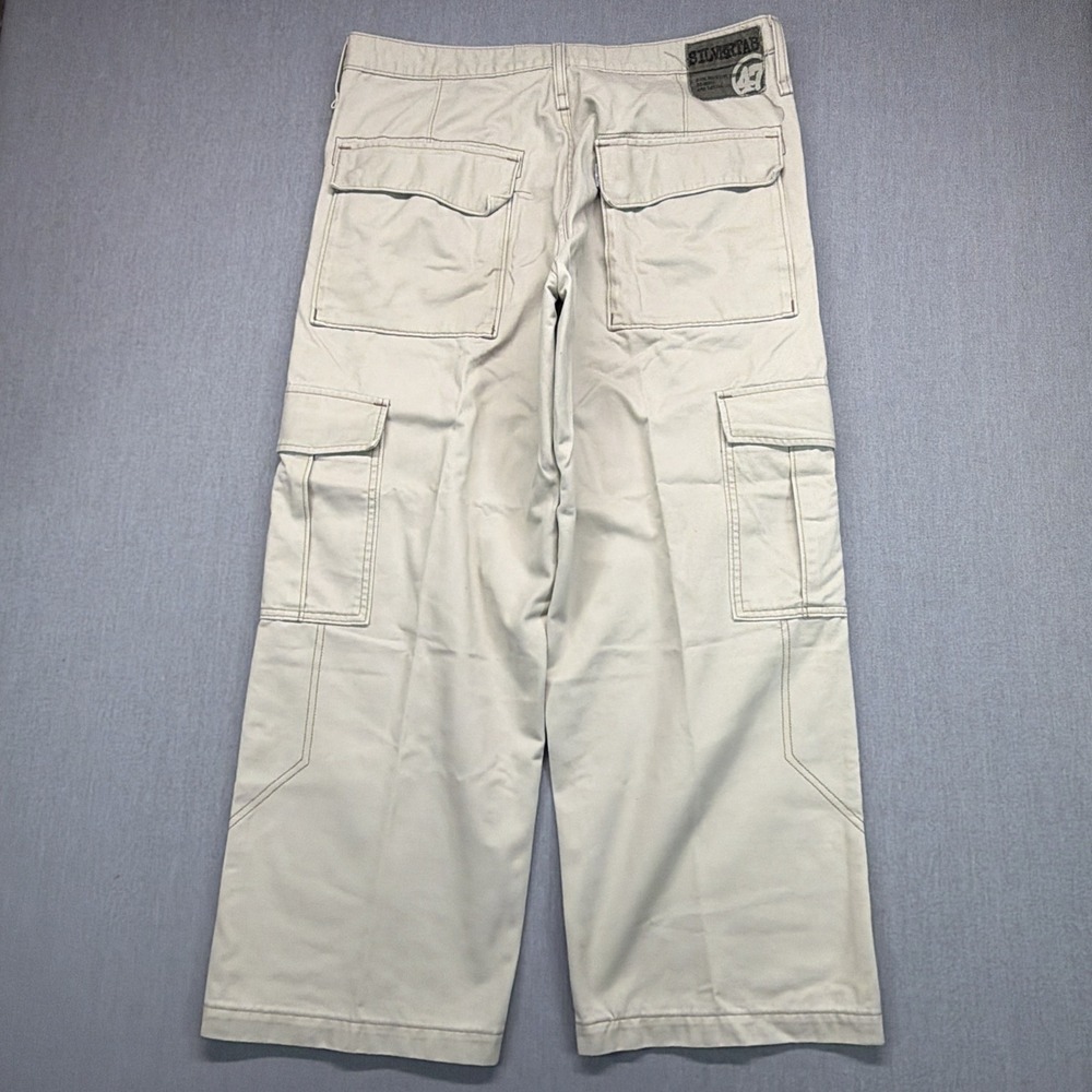 VTG Levis Silvertab Mens Size 36 Baggy Wide Leg Skater Cargo 36x28